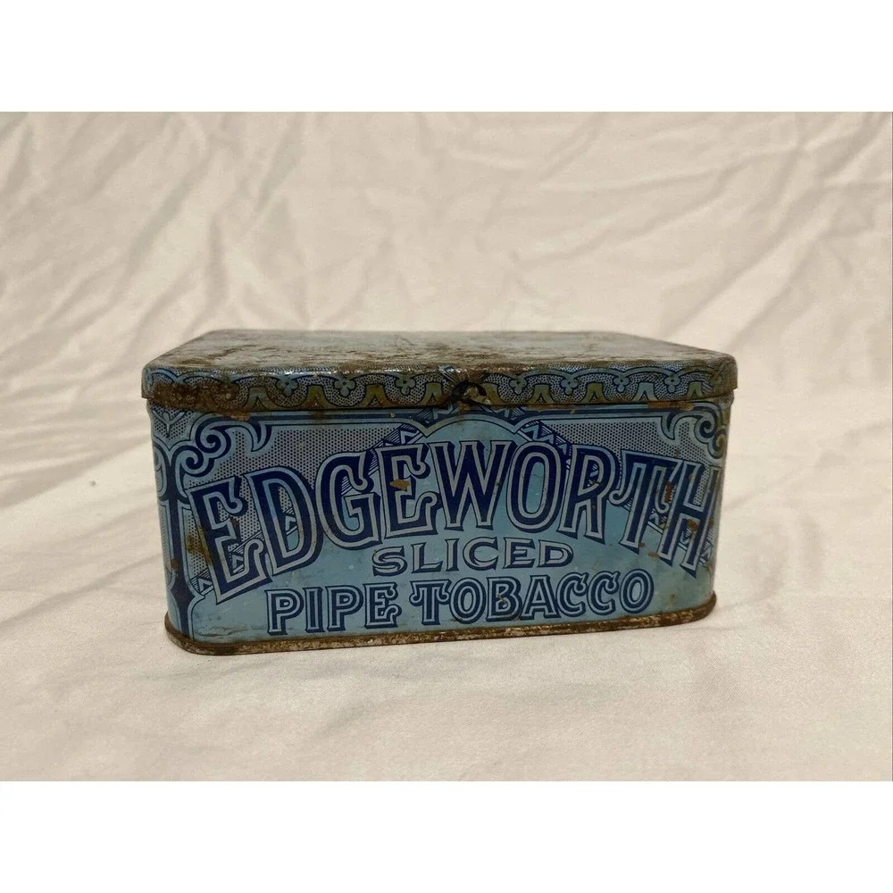 Edgeworth Extra High Grade Sliced Pipe Tobacco Tin Made In Richmond Virginia